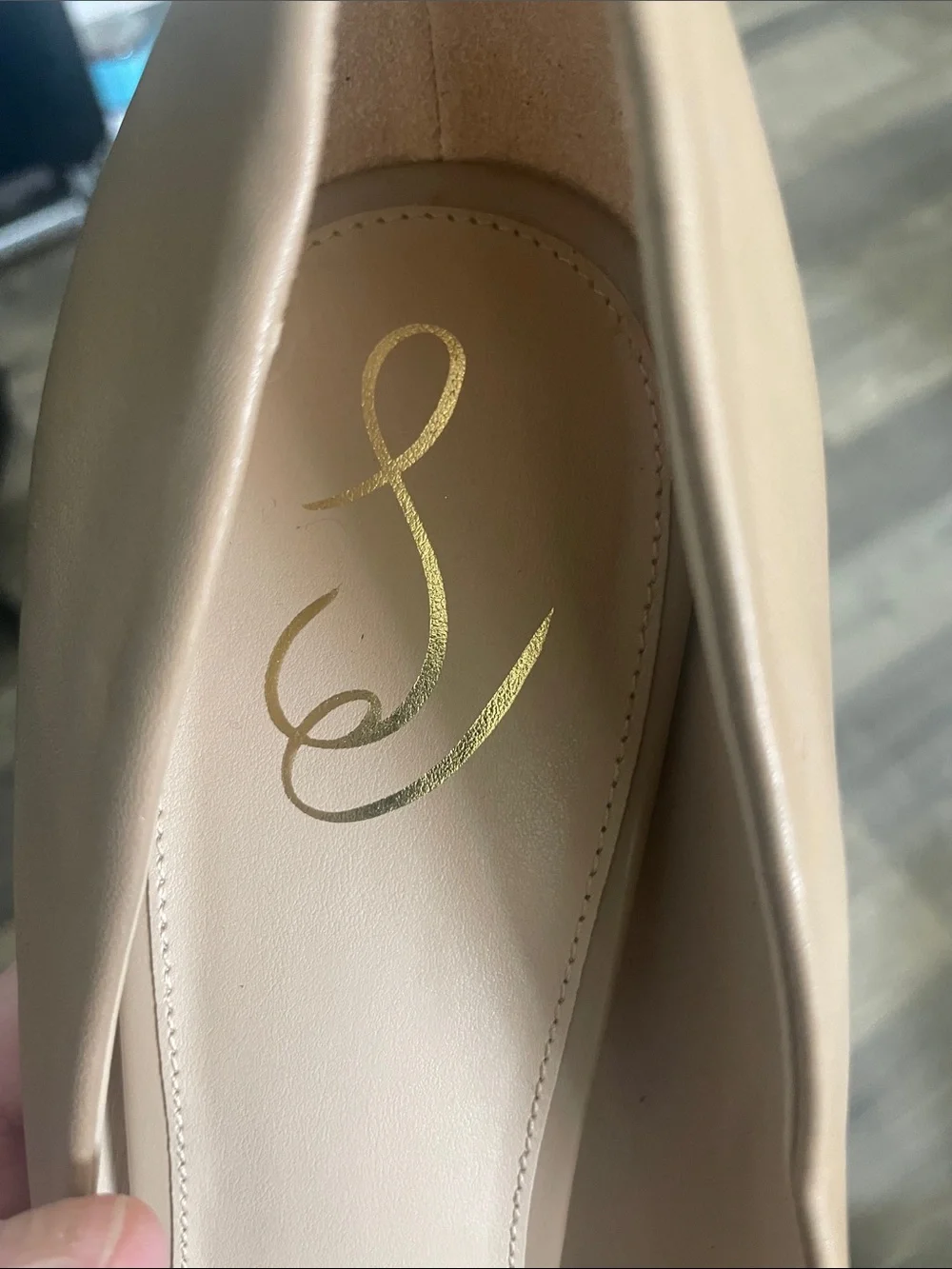 Sam Edelman Pointed-Toe  Hazel Pumps in Light Natural